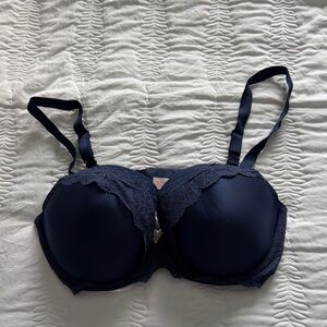 Victoria's Secret Midnight Blue Lace Bra